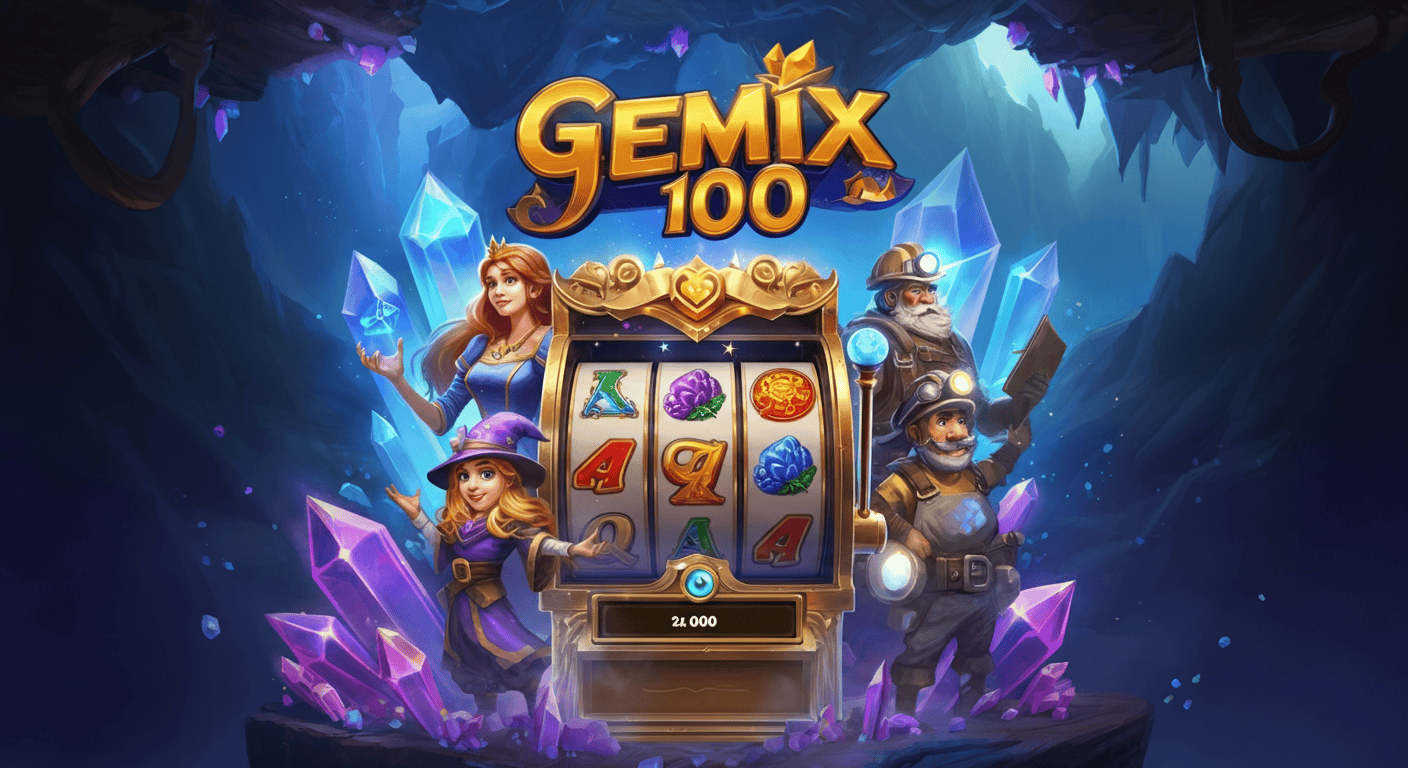 Gemix 100 Slot Play’n GO dengan Jackpot Paling Gacor!