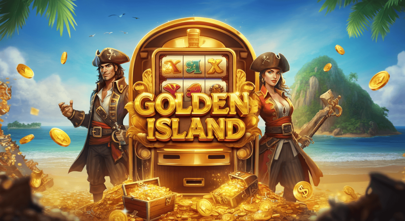 Golden Island 5GG Slot Kilauan Koin dan Jackpot Melimpah!