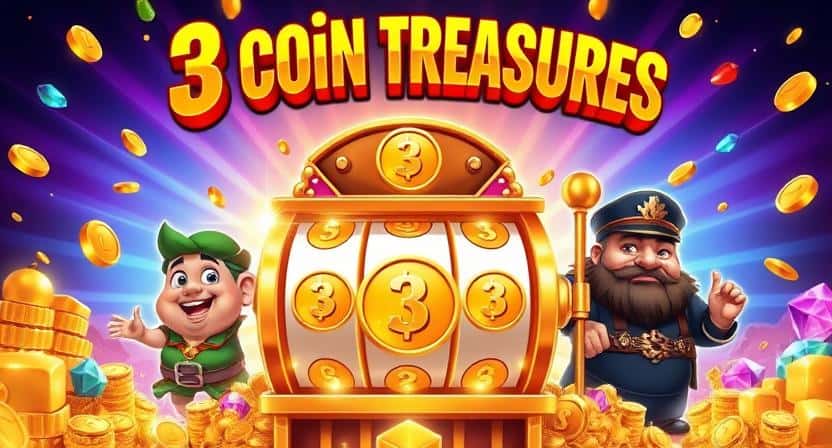 Mainkan 3 Coin Treasures JILI dan Nikmati Putaran Gacor