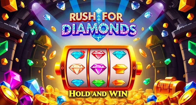Nikmati Putaran Gacor Rush for Diamonds Hold and Win OnlyPlay